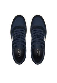 Guess Sneakersy FMJUDD LEA12 Granatowy. Kolor: niebieski. Materiał: skóra, zamsz #4
