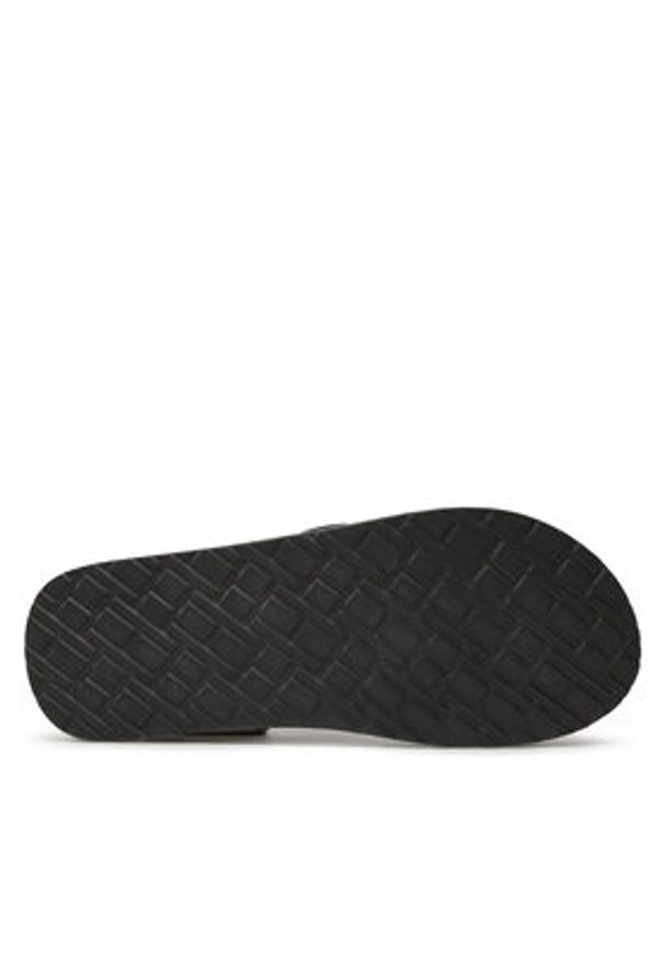 TOMMY HILFIGER - Tommy Hilfiger Japonki Essential Th Beach Sandal FM0FM01369 Czarny. Kolor: czarny. Materiał: materiał
