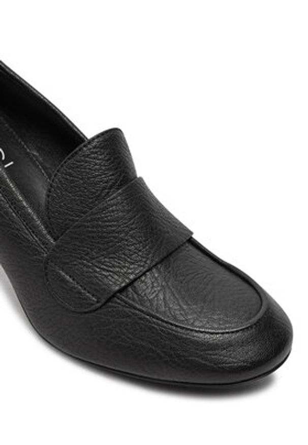 AGL Półbuty Dorica M Moc D271003PCKB1401013 Czarny. Kolor: czarny. Materiał: skóra