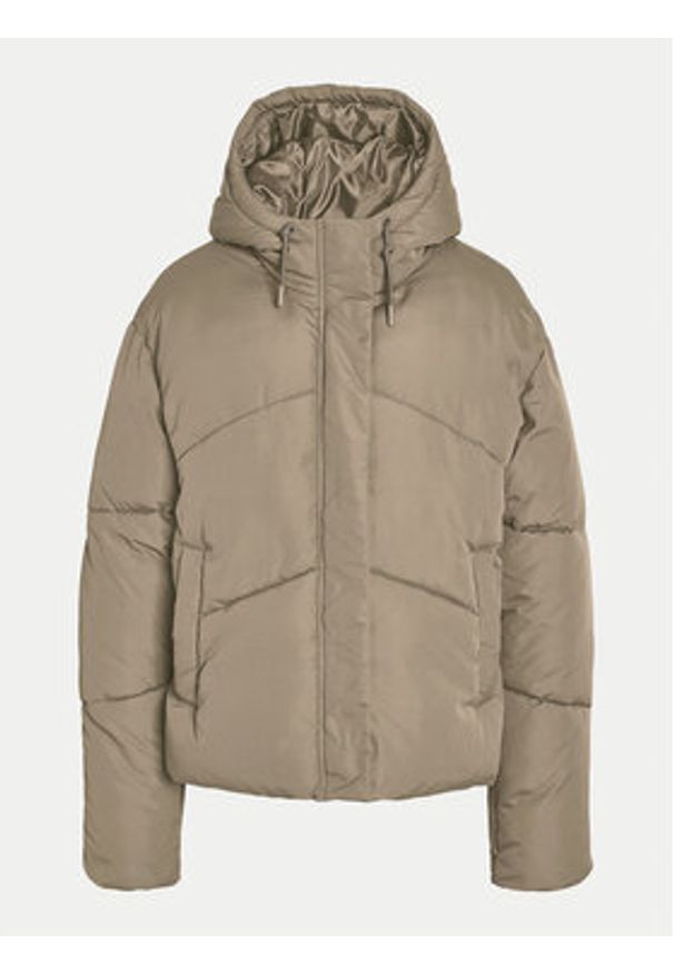 Noisy may - Noisy May Kurtka zimowa Tenna 27030499 Beżowy Regular Fit. Kolor: beżowy. Materiał: syntetyk. Sezon: zima