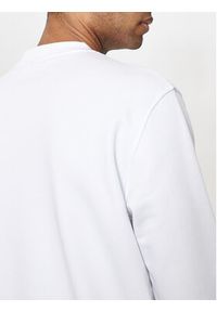 Karl Lagerfeld - KARL LAGERFELD Bluza 705400 543910 Biały Relaxed Fit. Typ kołnierza: dekolt w karo. Kolor: biały. Materiał: bawełna