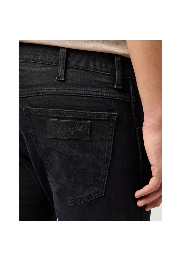 Wrangler - WRANGLER MĘSKIE SPODNIE JEANSOWE WRANGLER BRYSON JETSTORM NOIR 112362429