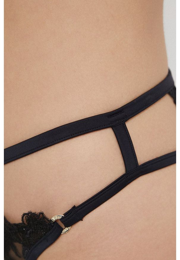 Guess Stringi kolor czarny. Kolor: czarny