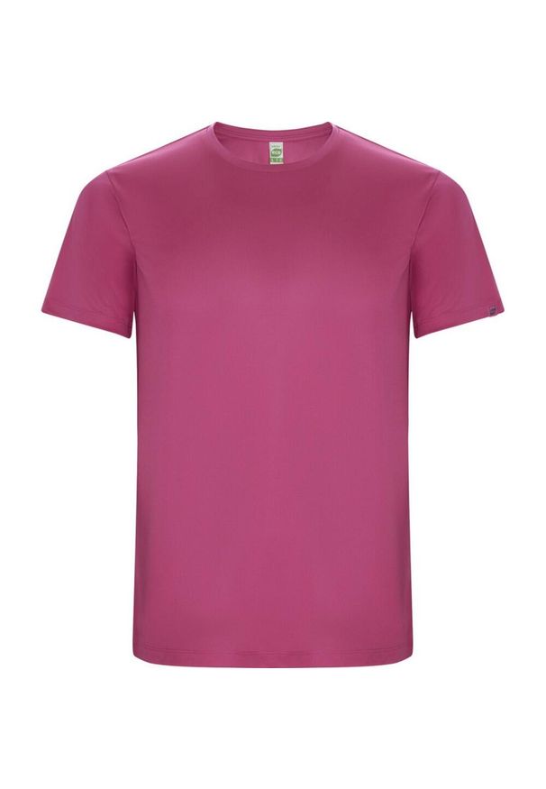 ROLY - Męska Koszulka Sportowa Imola Z Krótkim Rękawem. Kolor: różowy. Długość rękawa: krótki rękaw. Długość: krótkie. Sport: turystyka piesza