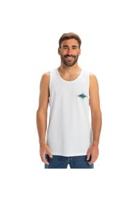 Quiksilver - Polarowe spodenki dla Mężczyzn EV BEACH BLAST Biały. Kolor: biały. Materiał: materiał, bawełna. Wzór: nadruk