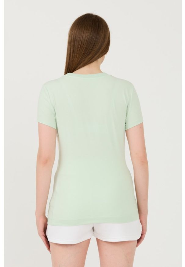 Guess - GUESS Zielony t-shirt Sangallo Tee. Kolor: zielony