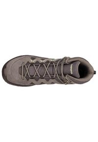 Buty trekkingowe damskie Lowa Sirkos Evo Mid Gtx. Wysokość cholewki: za kostkę. Zapięcie: sznurówki. Kolor: wielokolorowy, brązowy. Materiał: zamsz, materiał, tkanina. Szerokość cholewki: normalna