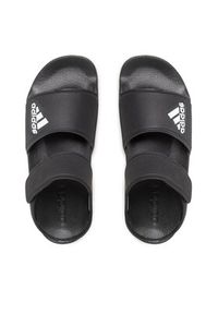 Adidas - adidas Sandały Adilette Sandal K GW0344 Czarny. Kolor: czarny. Materiał: materiał #6