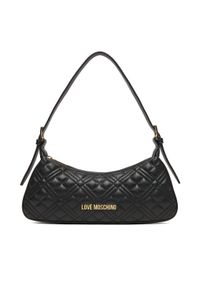 Love Moschino - LOVE MOSCHINO Torebka JC4142PP0NLA0000 Czarny. Kolor: czarny. Materiał: skórzane