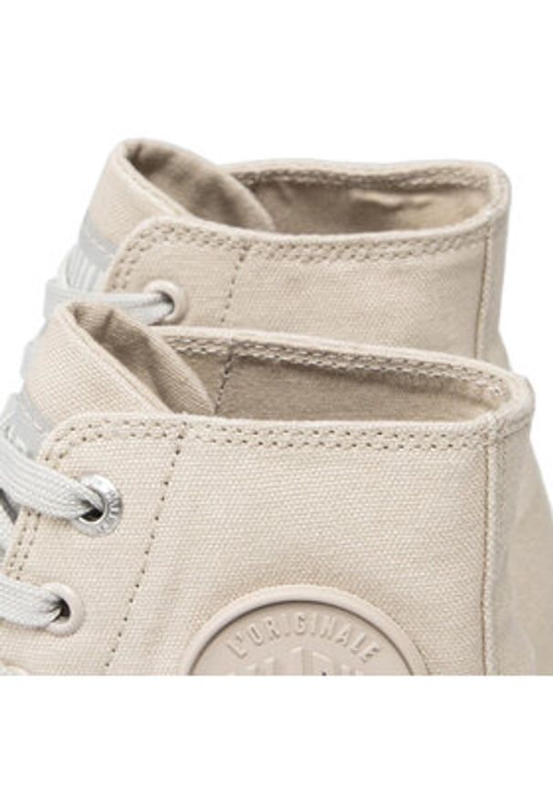 Palladium Trapery Pampa Hi Mono U 73089-056-M Beżowy. Kolor: beżowy. Materiał: materiał