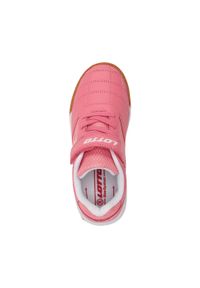 LOTTO - Buty dla dzieci Lotto Whizzer. Kolor: biały, różowy, wielokolorowy. Sport: turystyka piesza