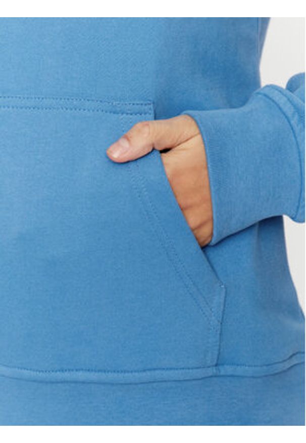 Helly Hansen Bluza Logo 33978 Niebieski Regular Fit. Kolor: niebieski. Materiał: bawełna