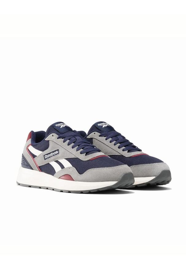 Buty do chodzenia męskie Reebok Gl1100. Kolor: niebieski. Materiał: syntetyk, tkanina, materiał. Szerokość cholewki: normalna. Sport: turystyka piesza