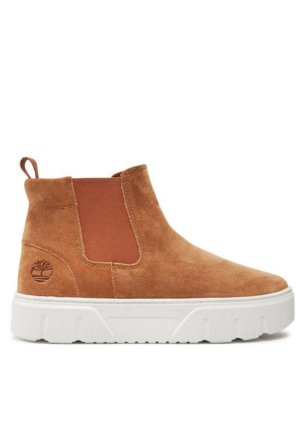 Timberland Sztyblety Laurel Court TB0A41VJEIZ1 Beżowy. Kolor: beżowy. Materiał: skóra, zamsz