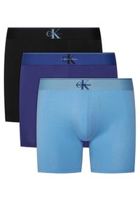 Calvin Klein Underwear Komplet bokserek LV00NB4473 Niebieski. Kolor: niebieski. Materiał: bawełna #1