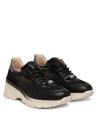 Hispanitas Sneakersy HV264712 C002 Czarny. Kolor: czarny. Materiał: materiał #5