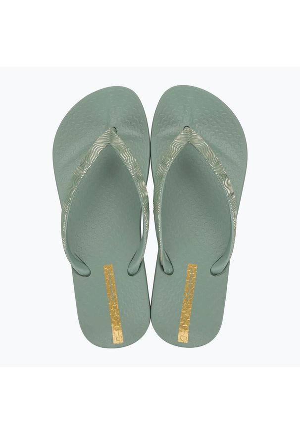 Japonki damskie Ipanema Mesh IX. Kolor: zielony. Materiał: mesh