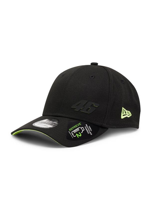 New Era Czapka z daszkiem VR46 Repreve 9FORTY 60284496 Czarny. Kolor: czarny. Materiał: materiał, poliester