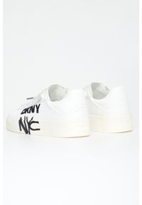 Sneakersy damskie skórzane DKNY. Materiał: skóra #3