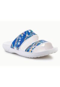 Klapki Crocs Classic Hyperreal Sandal W 208375-928 niebieskie. Kolor: niebieski #2