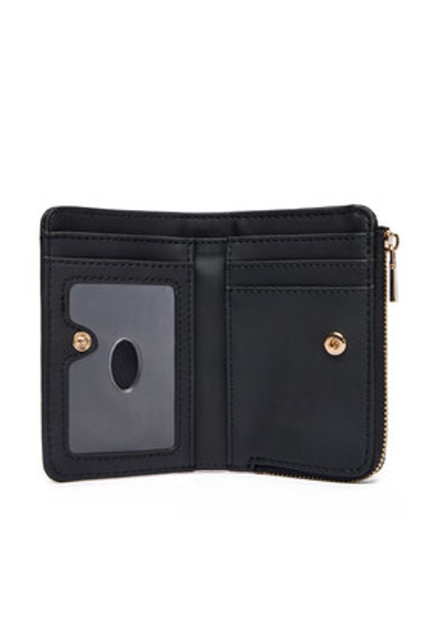 Guess Mały Portfel Damski Bolena Slg SWZG92 07156 Czarny. Kolor: czarny. Materiał: skóra