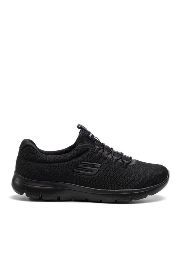 skechers - Skechers Sneakersy Summits 12980/BBK Czarny. Kolor: czarny. Materiał: materiał