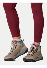 columbia - Columbia Trzewiki Burnsider™ Waterproof 2128841 Brązowy. Kolor: brązowy. Materiał: materiał #4