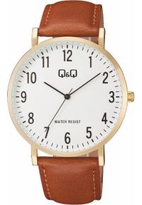 Zegarek Q&Q Zegarek QQ C43A-003P Męski Klasyczny Biała Tarcza SLIM. Kolor: biały. Styl: klasyczny #1