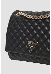Guess - GUESS Czarna kopertówka damska Everlee Convertible. Kolor: czarny. Materiał: skórzane. Styl: casual, elegancki #8