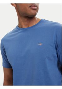GANT - Gant T-Shirt Shield 2003184 Niebieski Regular Fit. Kolor: niebieski. Materiał: bawełna #2