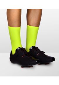 LUXA - Skarpety Rowerowe Unisex Luxa Fluo. Kolor: żółty. Materiał: poliamid, elastan