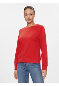 Calvin Klein Underwear Bluza 000QS7043E Czerwony Regular Fit. Kolor: czerwony. Materiał: bawełna