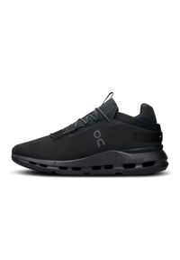 On - ON CLOUDNOVA 2 All Black Sneakersy damskie. Okazja: na co dzień, na spacer, do pracy. Kolor: czarny. Sport: turystyka piesza #4