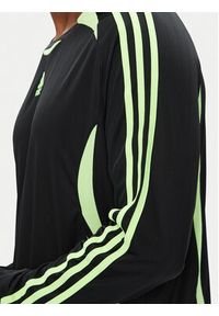 Adidas - adidas Longsleeve Teamgeist adicolor JW5908 Czarny Loose Fit. Kolor: czarny. Materiał: syntetyk. Długość rękawa: długi rękaw #3