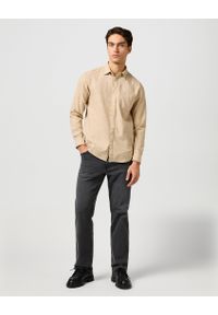 Wrangler - MESKA KOSZULA WRANGLER 1 PKT SHIRT TIMBERWOLF 112362754 #2