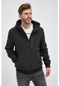 DKNY - Dkny - Kurtka. Kolor: czarny. Materiał: materiał. Sezon: zima #1