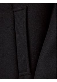 Sisley Płaszcz przejściowy 2VKFSN025 Czarny Regular Fit. Kolor: czarny. Materiał: syntetyk