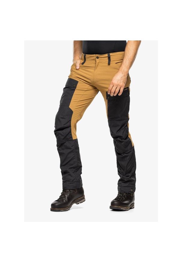 Fjällräven - Spodnie trekkingowe męskie Fjallraven Keb Trousers. Kolor: brązowy