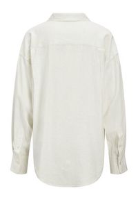 JJXX Koszula Jamie 12269668 Biały Oversize. Kolor: biały. Materiał: len #9