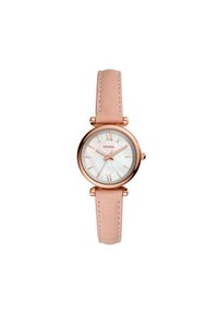 Fossil Zegarek Carlie Mini ES4699 Różowy. Kolor: różowy