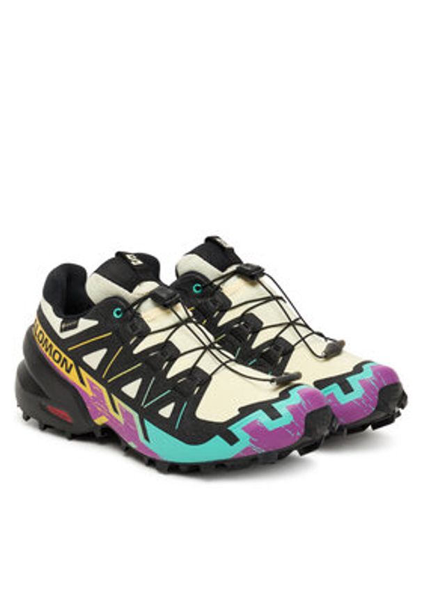 salomon - Salomon Buty do biegania Speedcross 6 Gore-Tex L47880200 Żółty. Kolor: żółty. Materiał: materiał. Technologia: Gore-Tex. Model: Salomon Speedcross