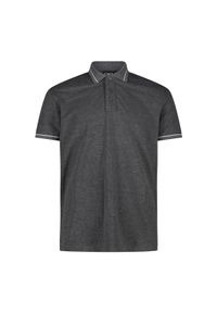 Polo CMP. Typ kołnierza: polo. Kolor: czarny. Styl: sportowy #1