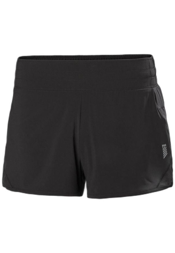 Szorty damskie Helly Hansen Tech. Kolor: czarny. Materiał: materiał, syntetyk