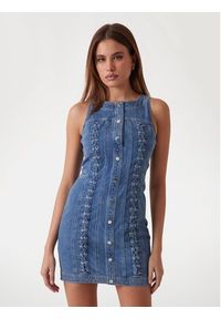 Guess Sukienka 175261 Niebieski Classic Fit. Kolor: niebieski #6