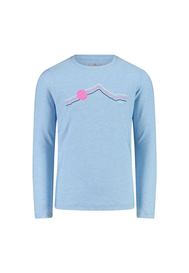 Koszulka dziecięca turystyczna CMP 33N2245. Kolor: niebieski