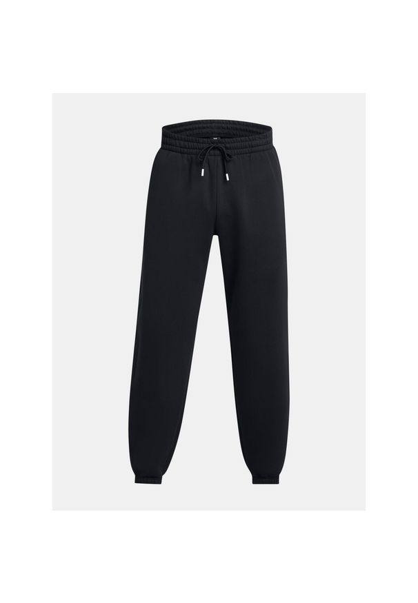 Spodnie męskie Under Armour Curry Splash Jogger. Kolor: czarny. Materiał: dresówka. Sport: koszykówka