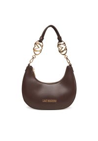 Love Moschino - LOVE MOSCHINO Torebka JC4048PP1NLF0301 Brązowy. Kolor: brązowy. Materiał: skórzane