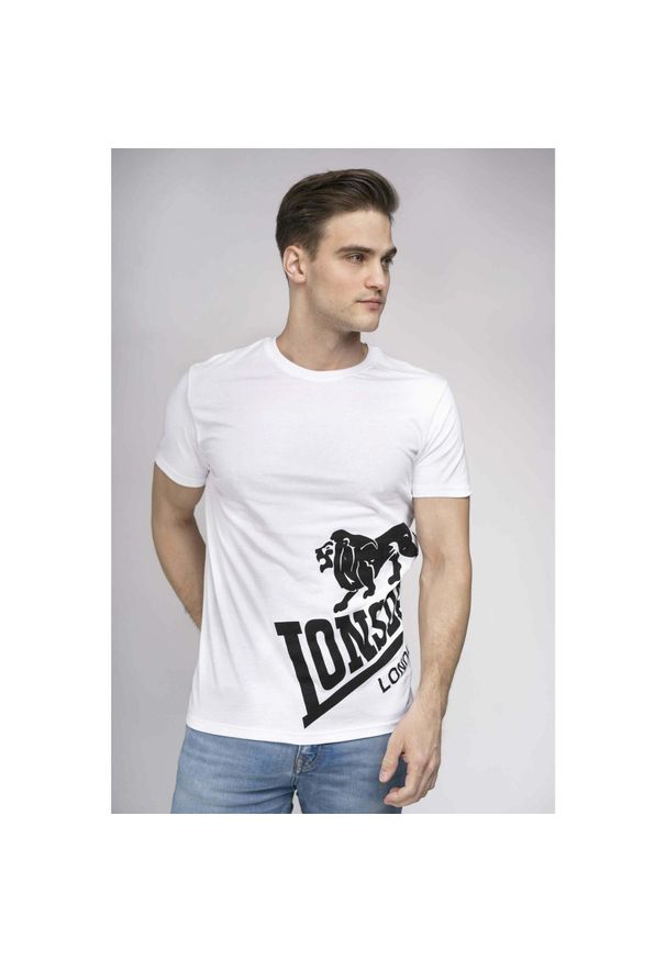 Koszulka Lonsdale Dereham. Kolor: biały