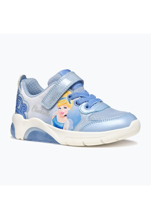 Buty dziecięce Geox Fadinlight. Kolor: niebieski