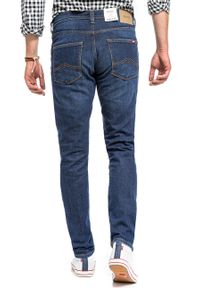 Mustang - MUSTANG VEGAS MĘSKIE SPODNIE JEANSOWE DENIM BLUE 1014039 5000 982. Okazja: na co dzień, na spotkanie biznesowe, na randkę. Stan: obniżony. Sezon: lato, wiosna. Styl: elegancki, sportowy, biznesowy, klasyczny, casual #3